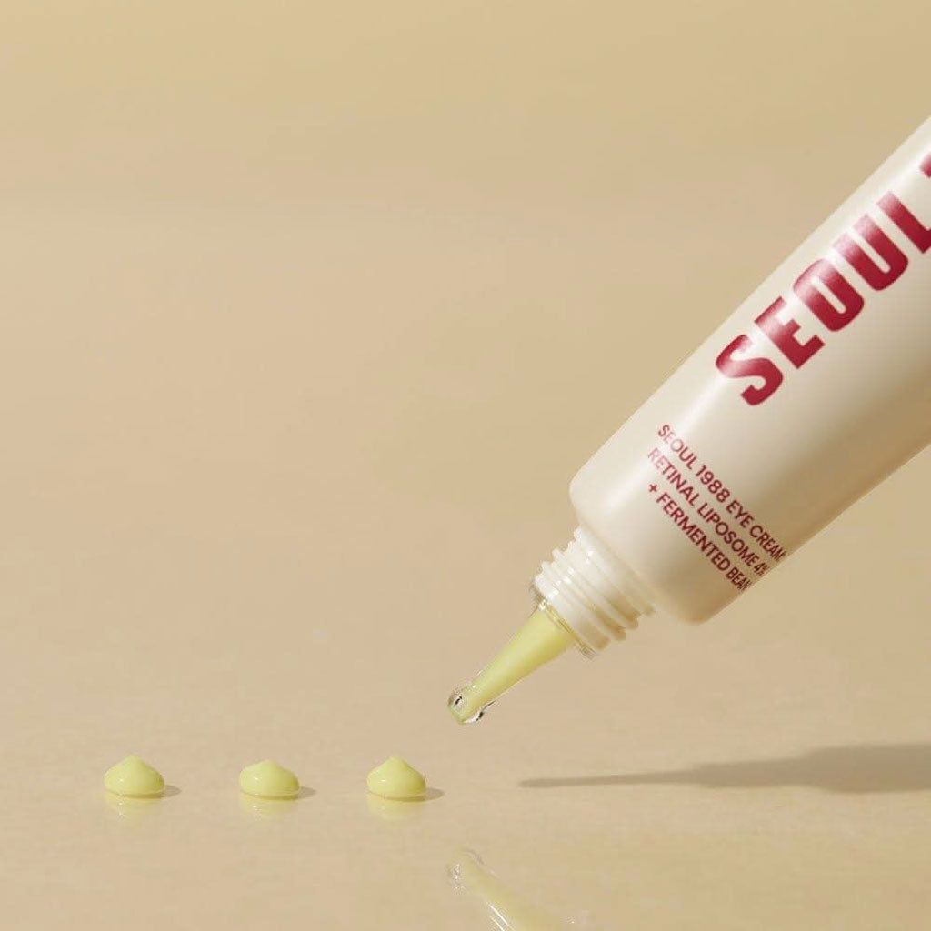 SEOUL 1988 – Eye Cream : Retinal Liposome 4% + Fermented Bean – 30 ml (approx.)