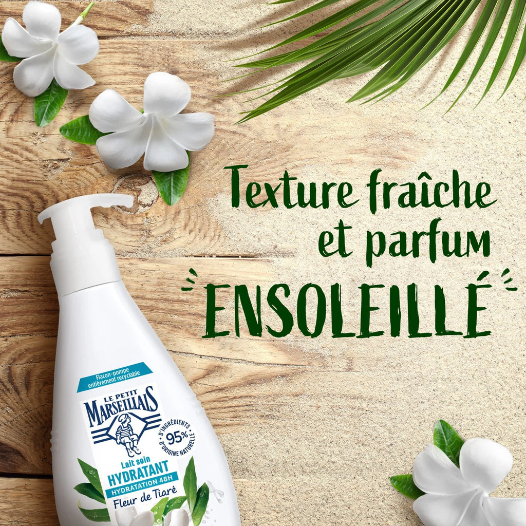 Le Petit Marseillais – Lait Soin Hydratant Fleur de Tiaré - 250ml