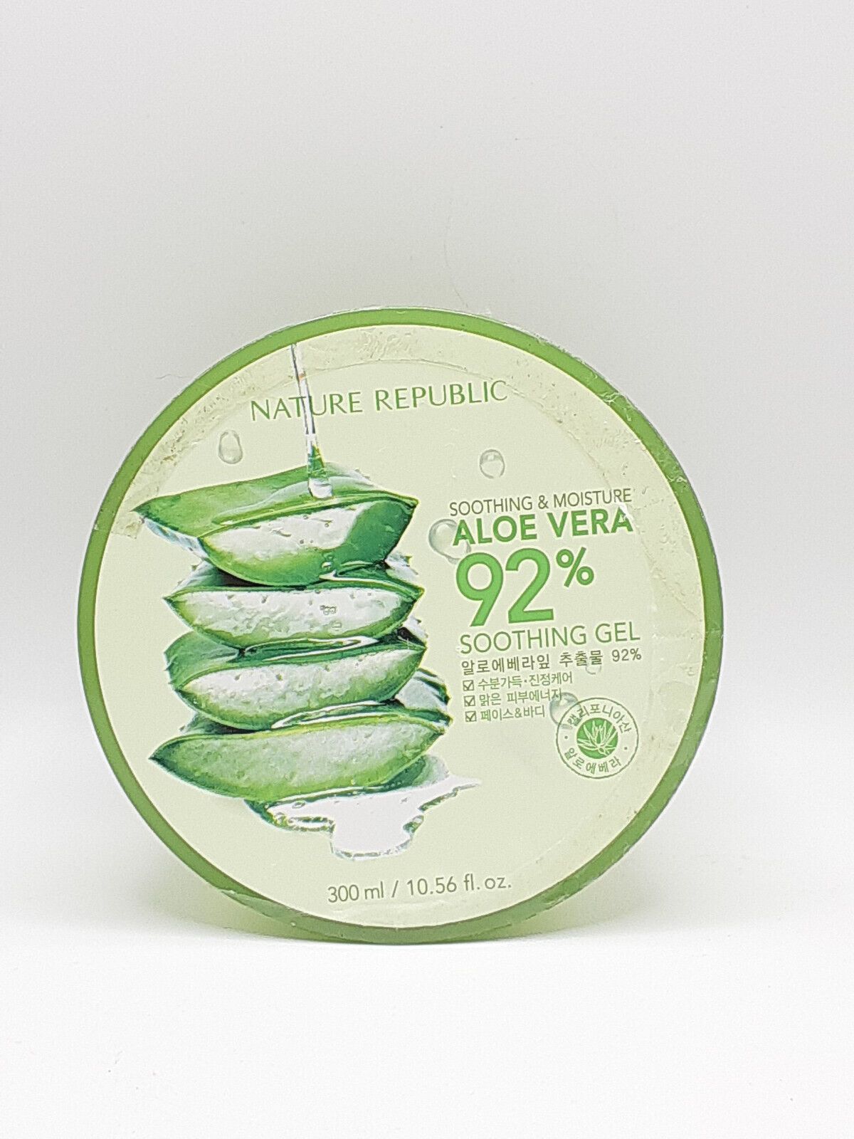 Nature Republic – Gel d’Aloe Vera 92% Bio – 300 ml
