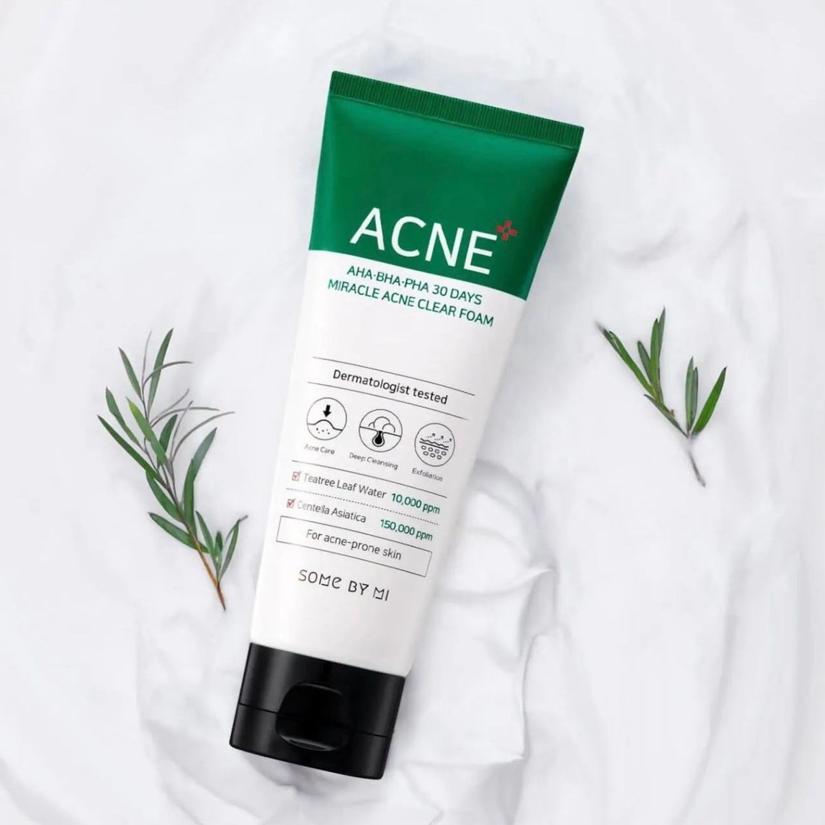 AHA. BHA. PHA 30 Days Miracle Acne Clear Foam – SOME BY MI (100ml)