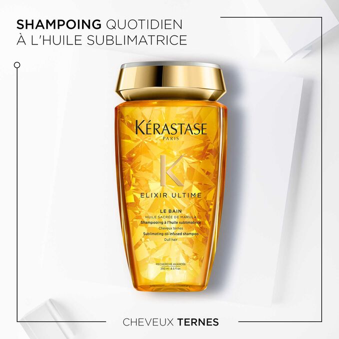 KERASTASE Bain Elixir Ultime - Shampooing aux huiles précieuses