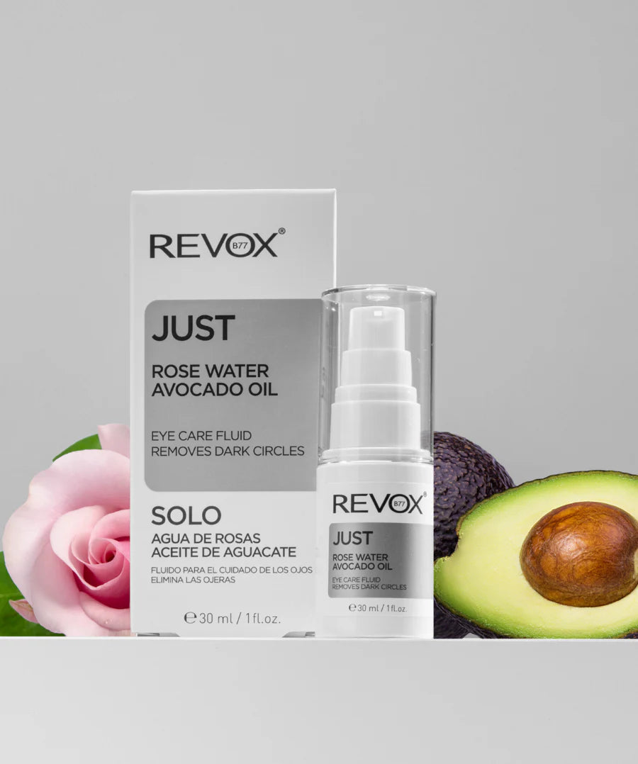 REVOX B77 JUST Fluide Contour des Yeux à l’Huile d’Avocat et à l’Eau de Rose