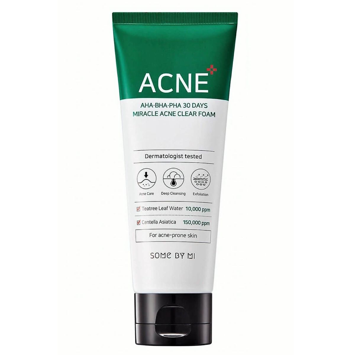AHA. BHA. PHA 30 Days Miracle Acne Clear Foam – SOME BY MI (100ml)