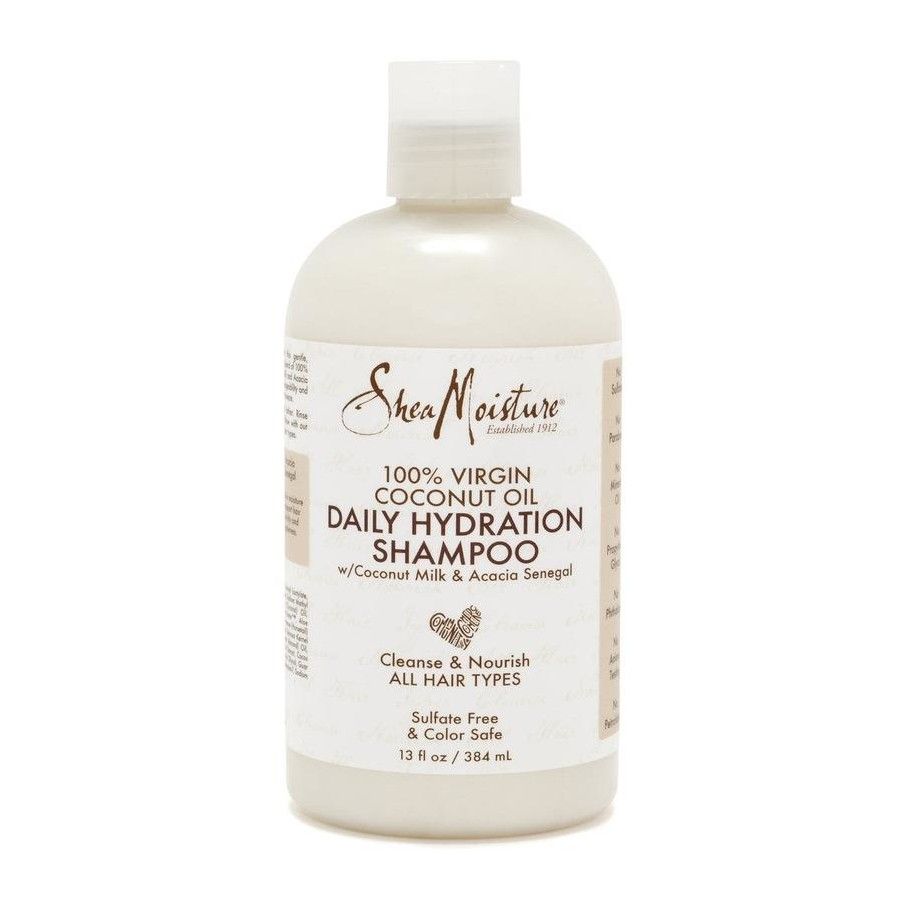 100% Virgin Coconut Oil Daily Hydration Shampoo – SheaMoisture