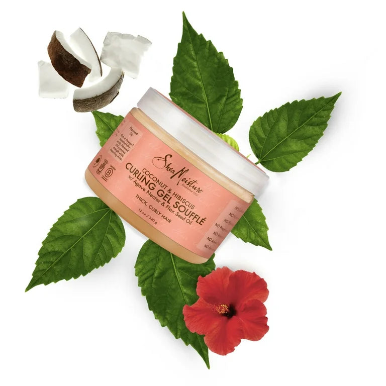 SheaMoisture Coconut & Hibiscus Curling Gel Soufflé - 340g