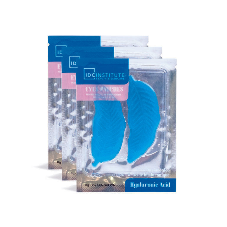 IDC INSTITUTE – Patch Yeux Acide Hyaluronique Pack de 3
