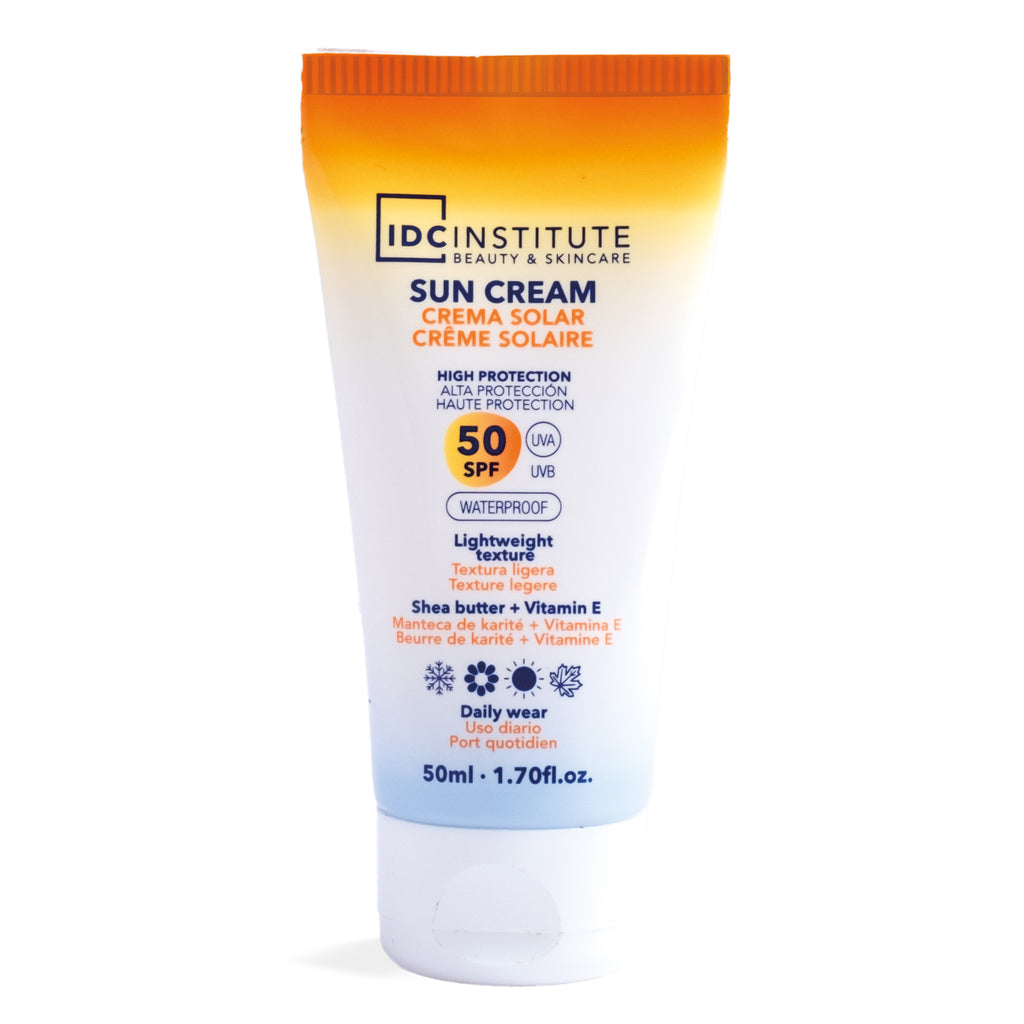 IDC Institute – Crème Solaire Visage SPF50 Waterproof (50 ml)