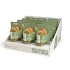 IDC Institute Brosse de bain double – Fibres naturelles & pierre ponce