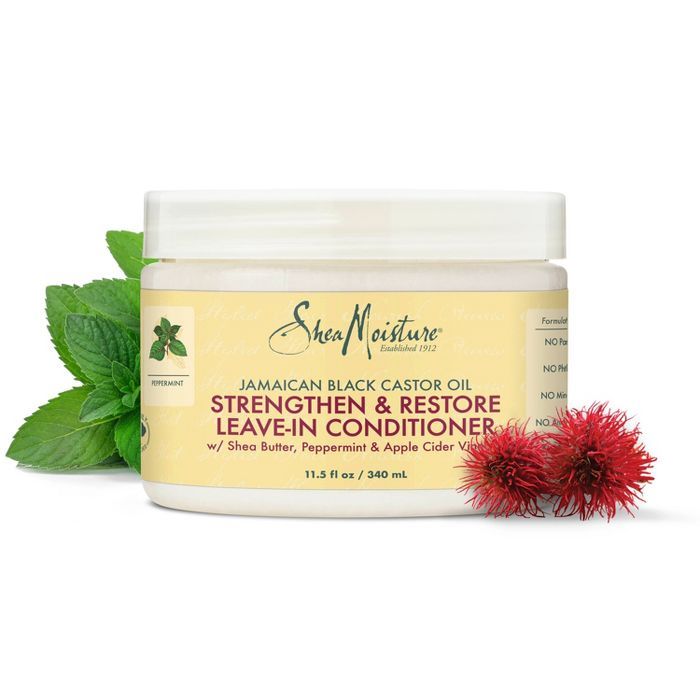 SheaMoisture – Jamaican Black Castor Oil Strengthen & Restore Leave-In Conditioner – 326 g