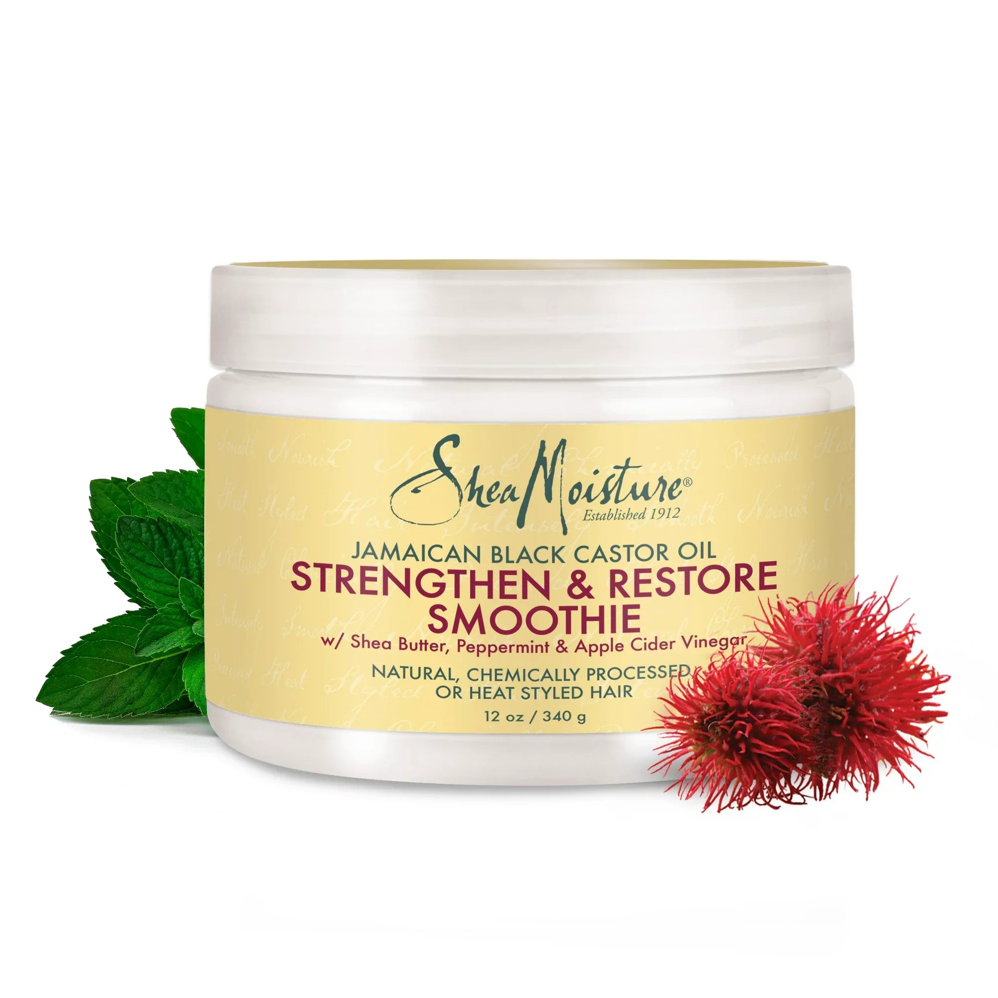 Shea Moisture Jamaican Black Castor Oil Strengthen & Restore Smoothie – 326 g