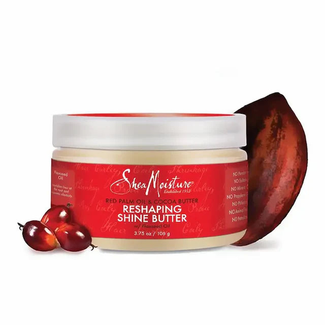 Shea Moisture – Red Palm Oil & Cocoa Butter Reshaping Shine Butter – 106 g