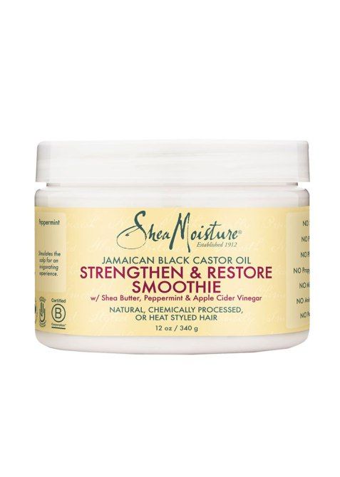 Shea Moisture Jamaican Black Castor Oil Strengthen & Restore Smoothie – 326 g