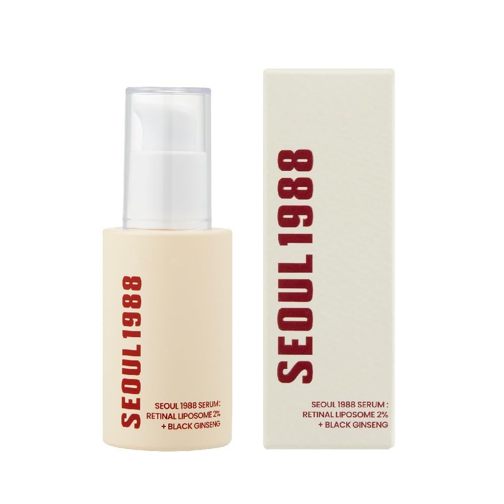 SEOUL 1988 Serum – Retinal Liposome 2% + Black Ginseng - 30ml