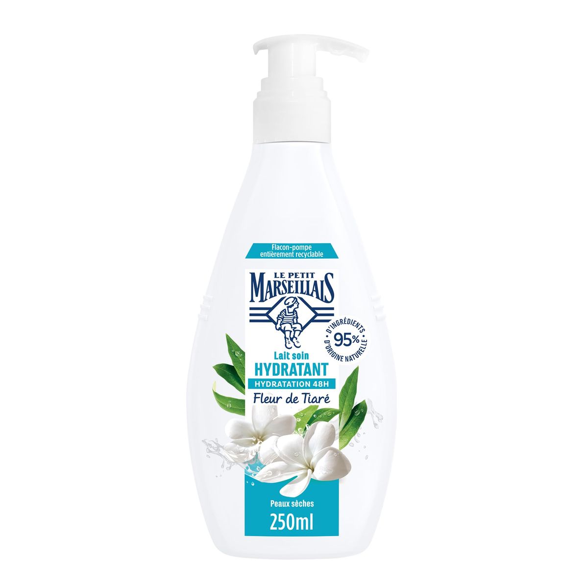Le Petit Marseillais – Lait Soin Hydratant Fleur de Tiaré - 250ml