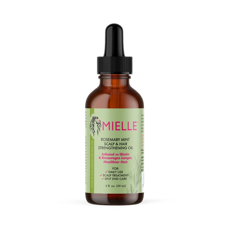 Rosemary Mint Scalp & Hair Strengthening Oil – 2 fl. oz / 59 ml