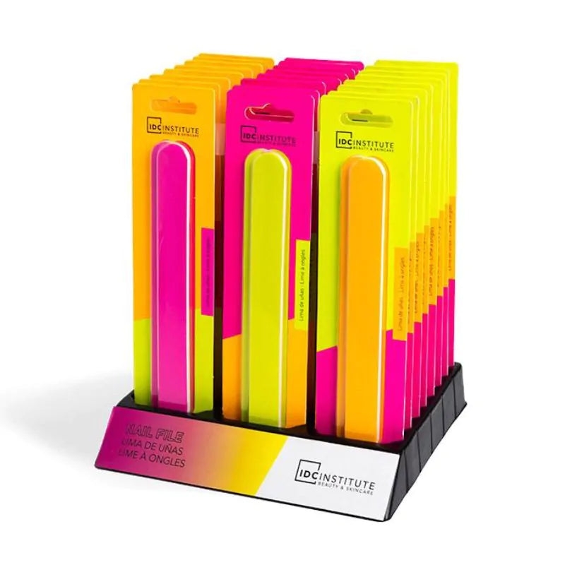 IDC INSTITUTE – Nail File Neon 2pcs