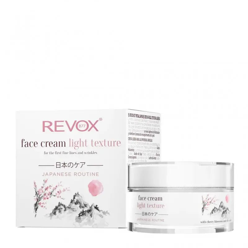REVOX B77 – Japanese Ritual Face Cream Light Texture 50ml