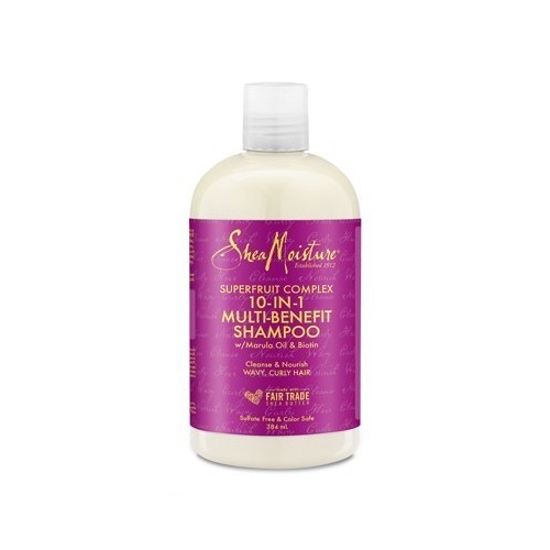 Shea Moisture – Shampoing 10 en 1 Revitalisant & Anti-Oxydant – Superfruit Complex