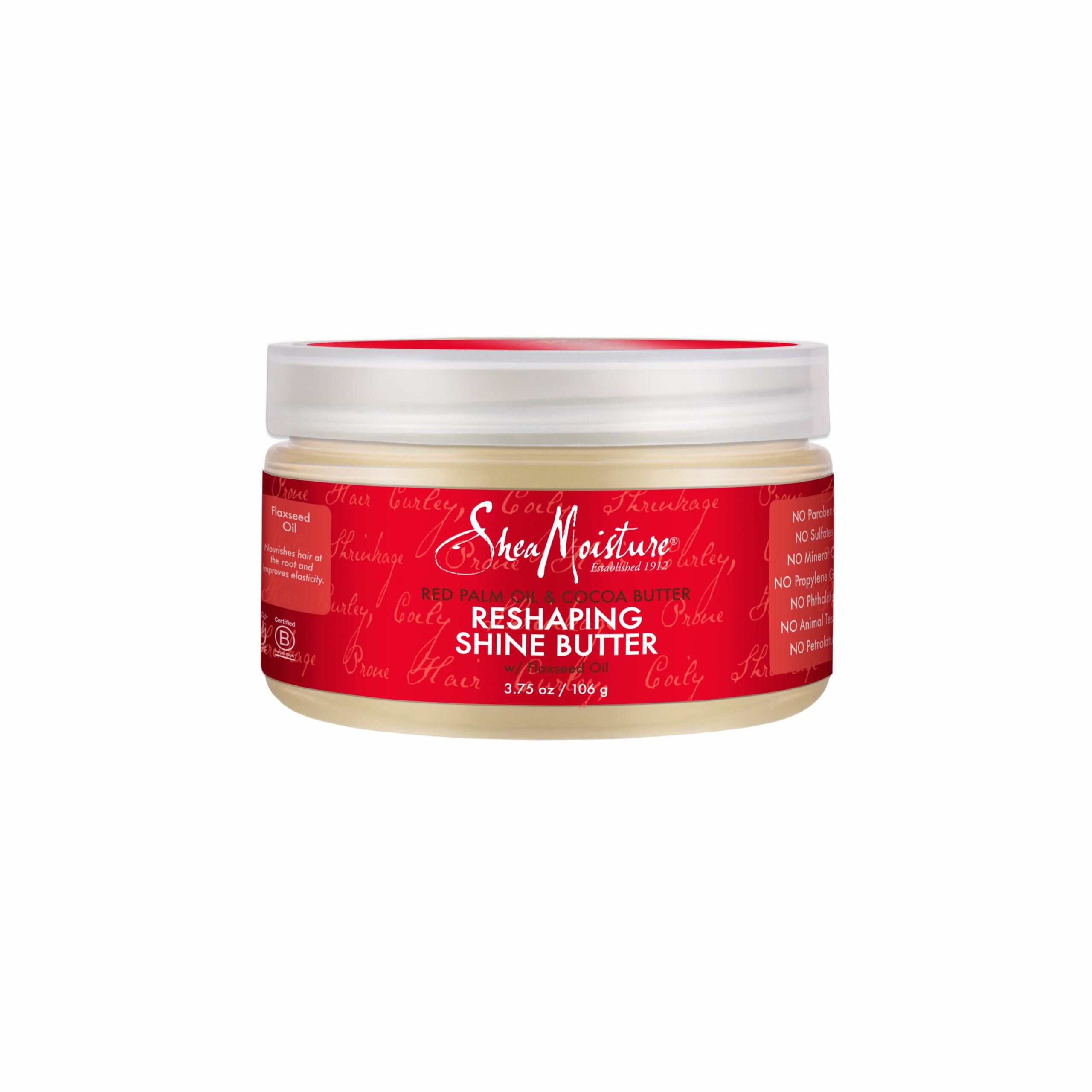 Shea Moisture – Red Palm Oil & Cocoa Butter Reshaping Shine Butter – 106 g